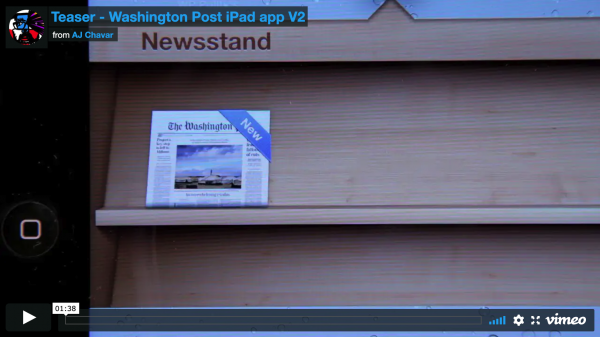 Washington Post iPad App