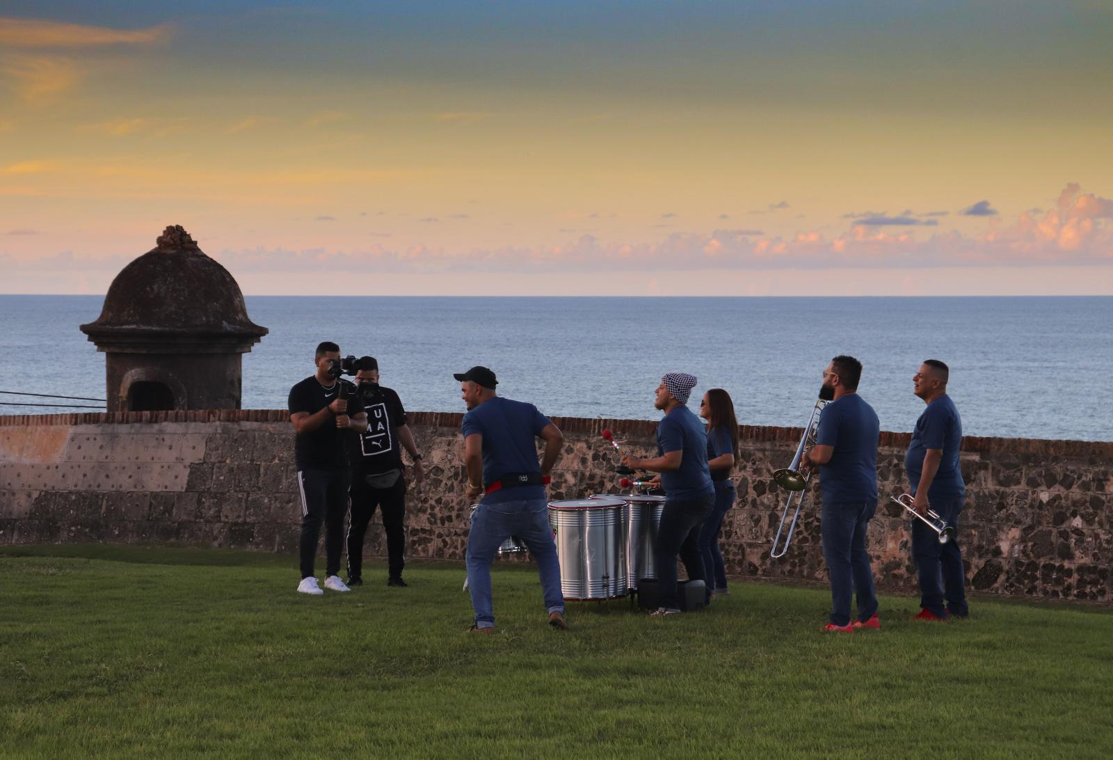 Bomba y Plena music at Old San Juan.
