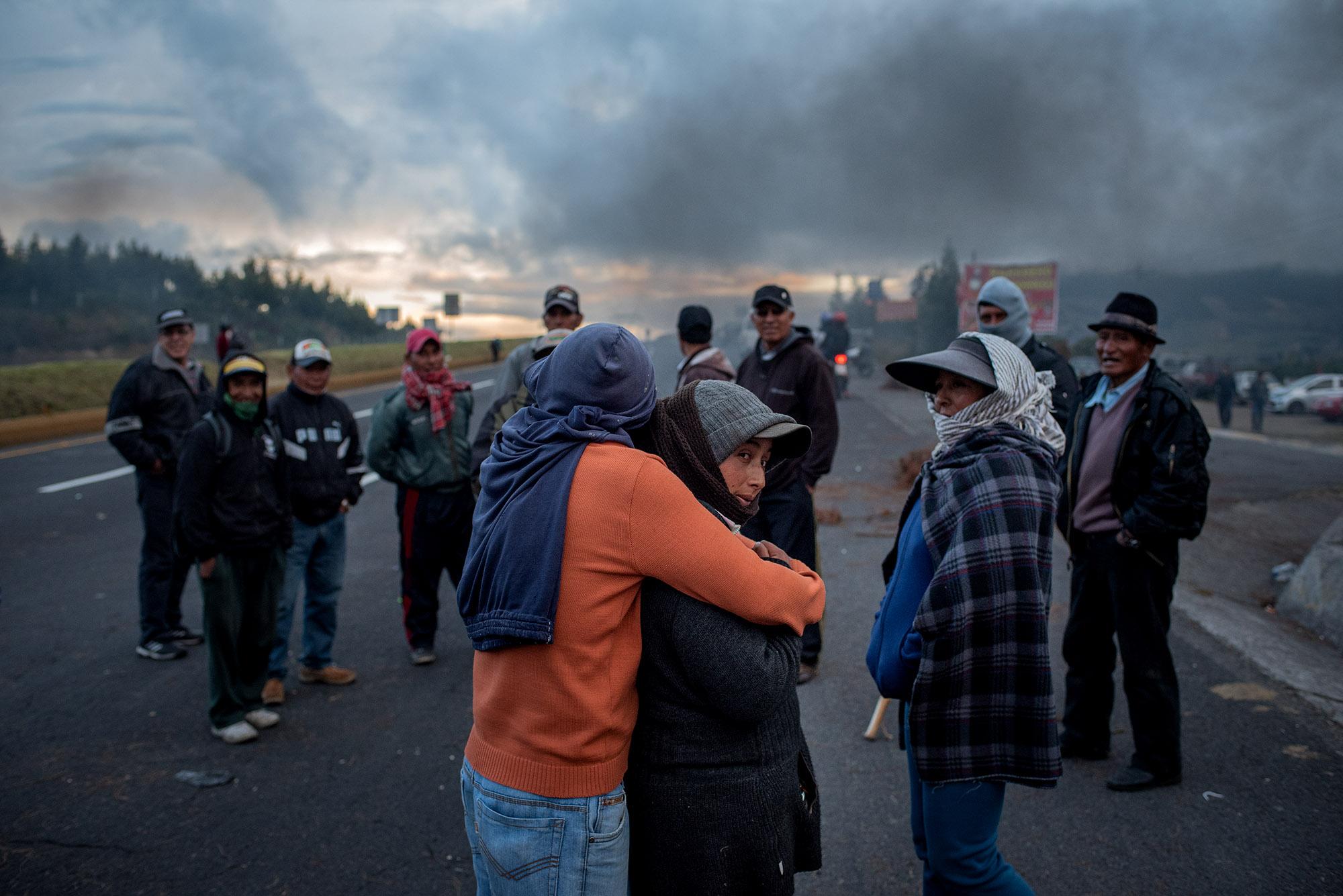 Bloomberg Ecuador Unrest Johis Alarcon Photography