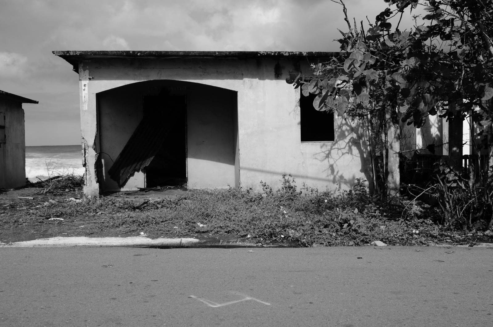 abandoned houses in Puerto Rico global warming by mariela alvarez xiloj