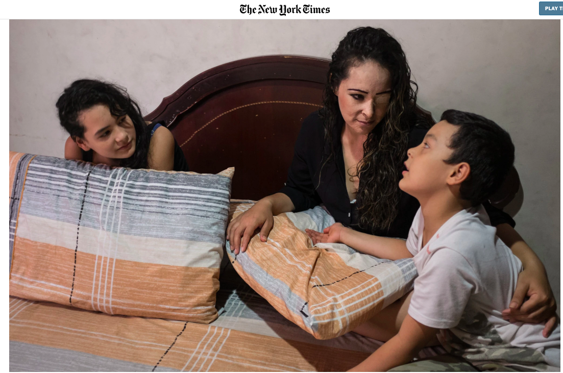 on New York Times: Capturing the Strength of Women Who Survived Acid Attacks in Colombia