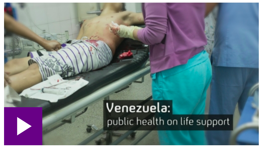 on Channel 4: Venezuela's hospitals on life support