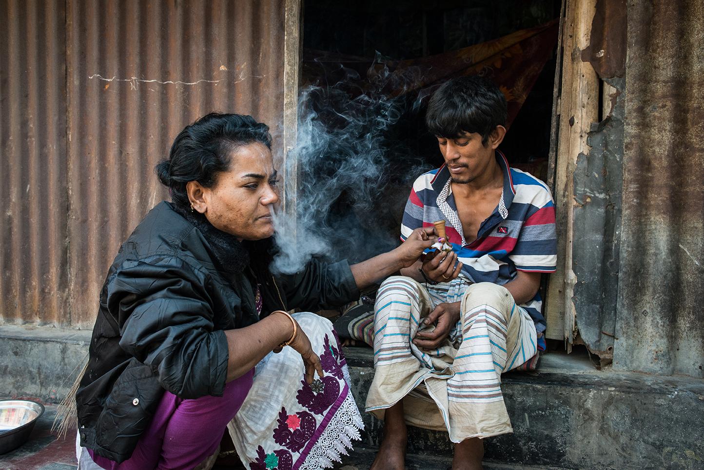 Nilu, 30 is a sex worker who has been staying in the brothel for twenty years. She started...
