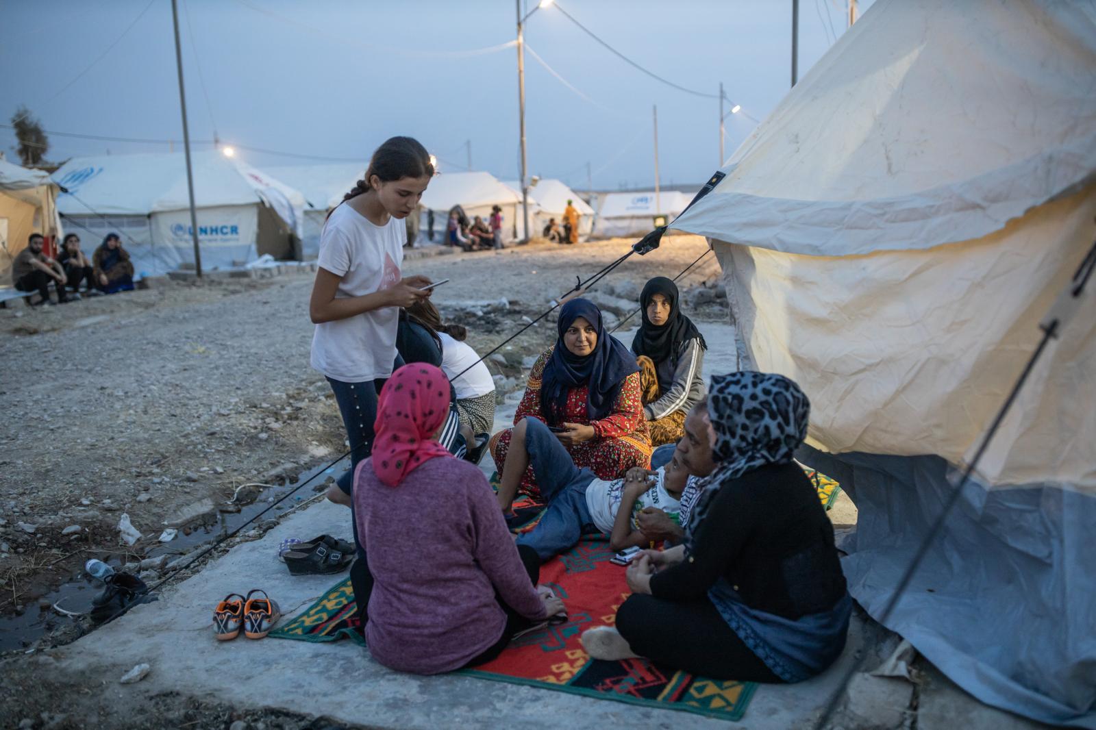 Memories - Le 18 octobre 2019, camp de réfugiés de...