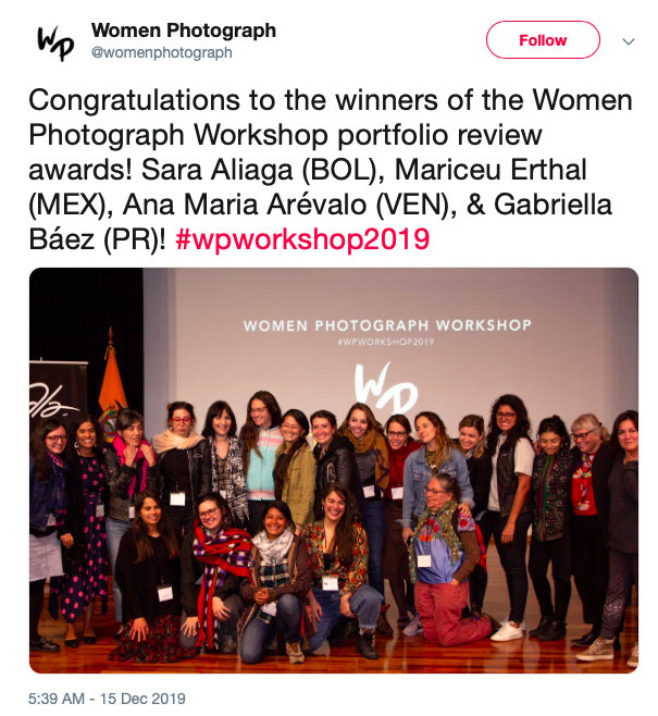 Women Photograph Workshop Portfolio Review Award!