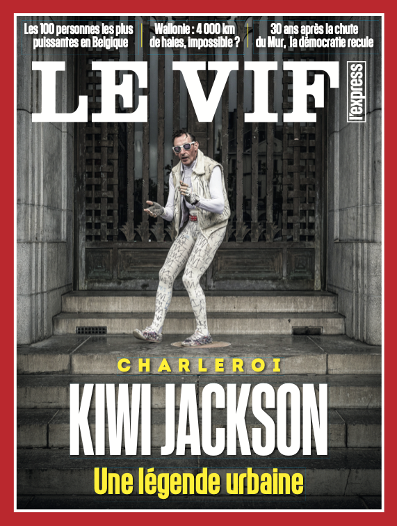 Front Page of Le Vif - L'Express magazine in Belgium