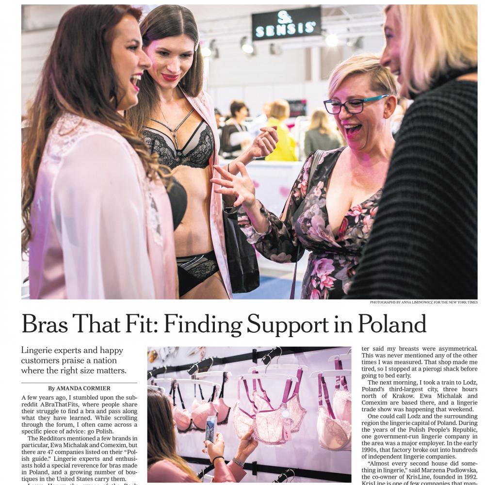 "The Best Bras Might Be Made in Poland" 