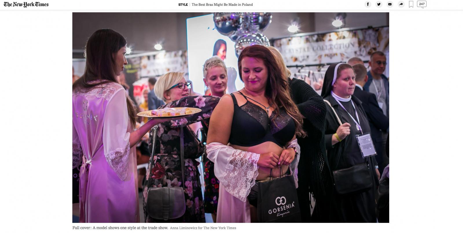 "The Best Bras Might Be Made in Poland" by Anna Liminowicz