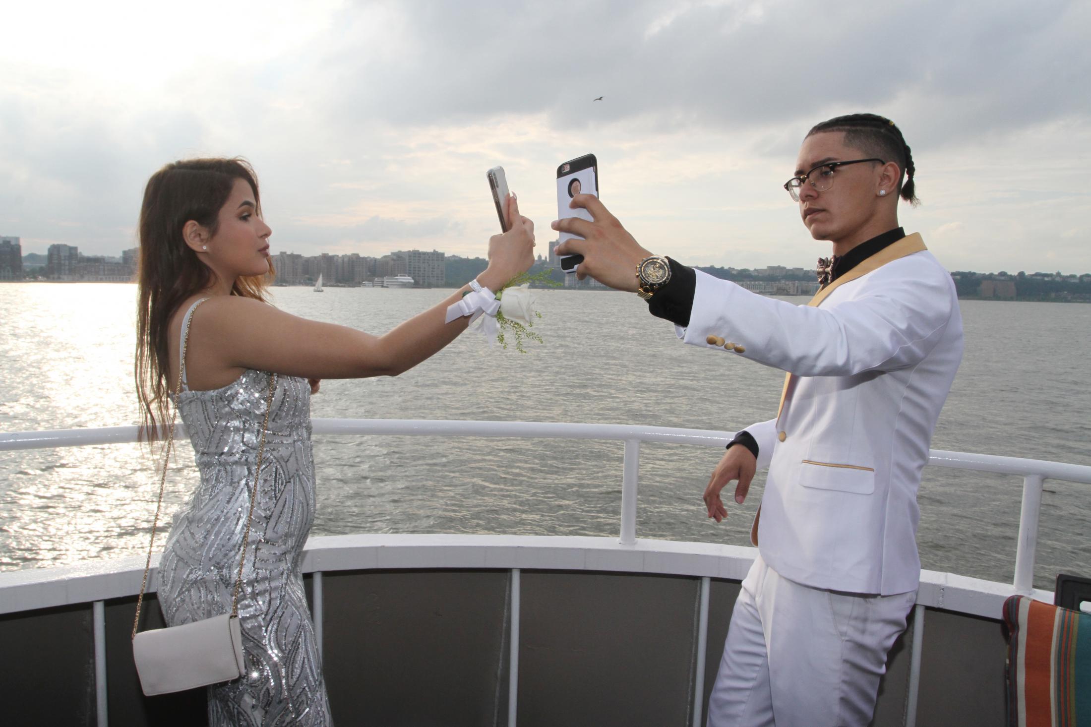 Prom—on a boat - 