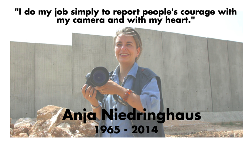 Submit to 2020 IWMF Anja Niedringhaus Courage in Photojournalism Award via Visura