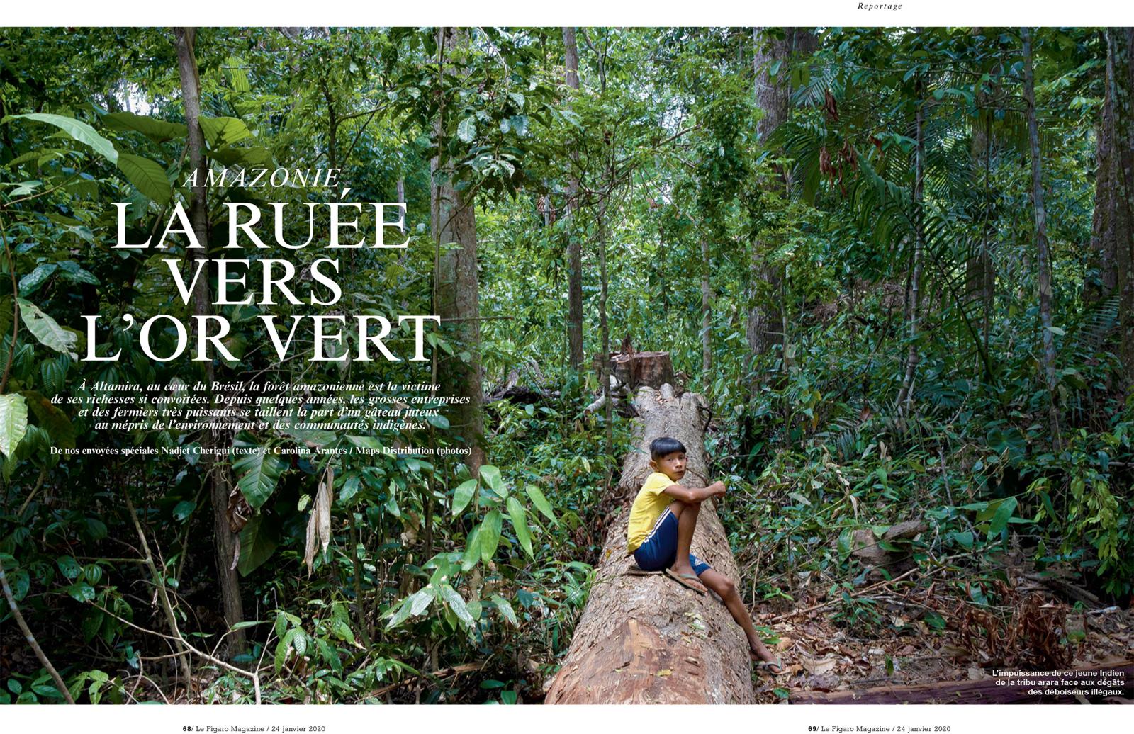 Amazonia Story @Le Figaro Magazine 