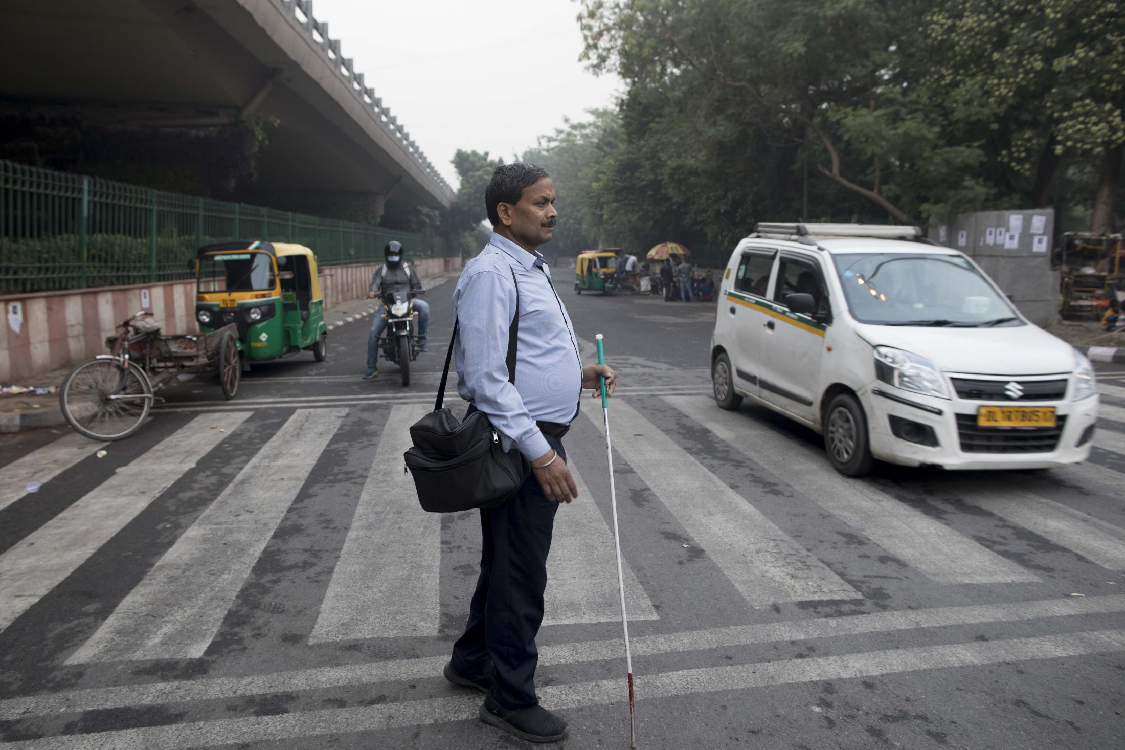 Delhi's Blind Stumble