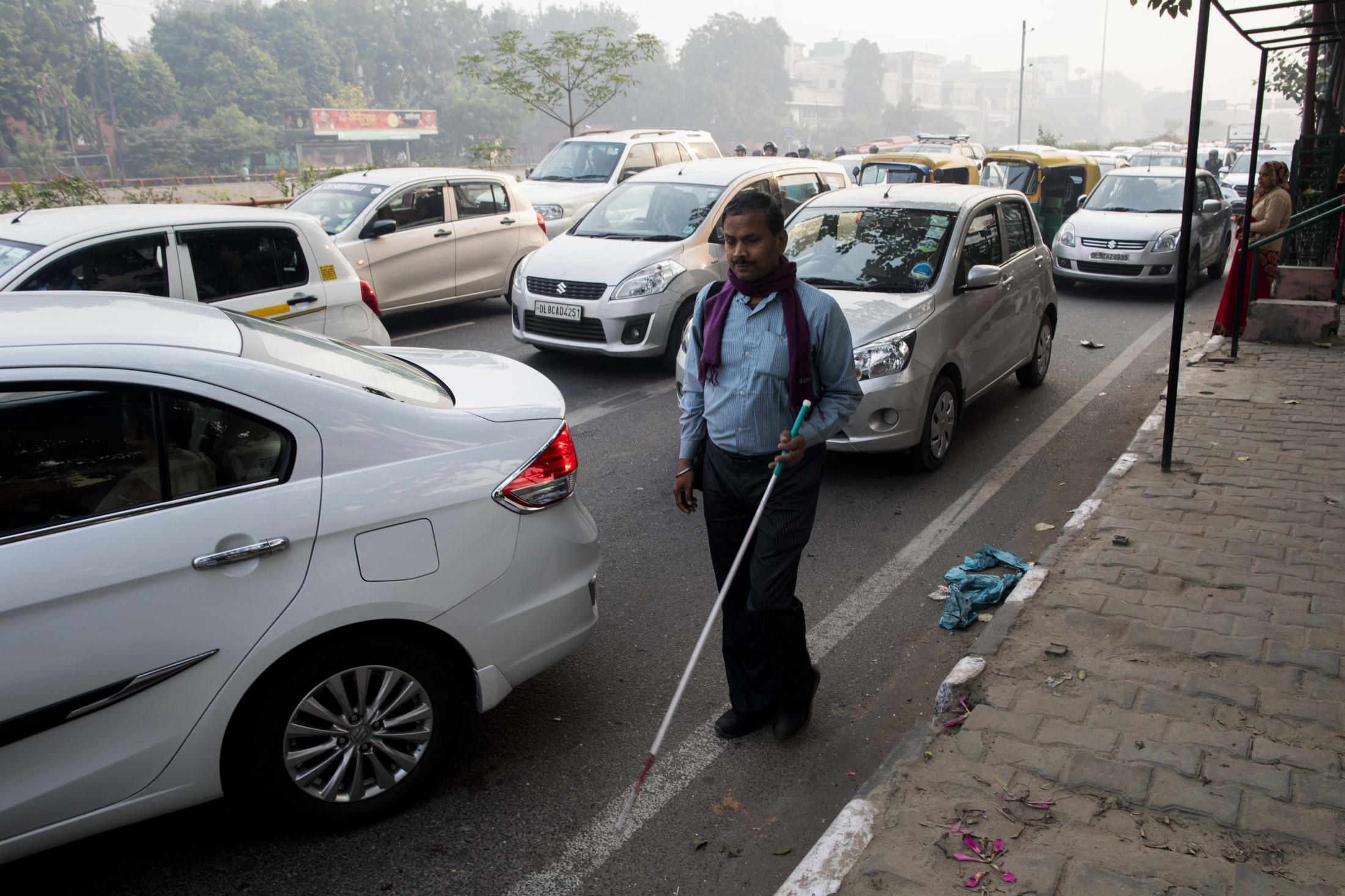 Delhi's Blind Stumble