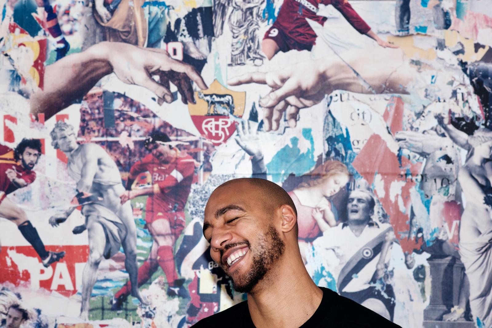 Steven Nzonzi, AS Roma Club. Commissioned by So Foot 