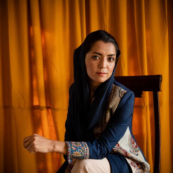 Image from Afghan Women Demand to be Heard - KABUL | AFGHANISTAN | 8/4/19 | Mahtab Sahel (27), Poet...