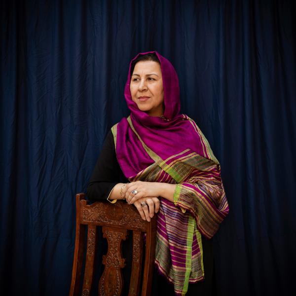 Afghan Women Demand to be Heard - KABUL | AFGHANISTAN | 8/6/19 | Shinkai Karokhail, former...
