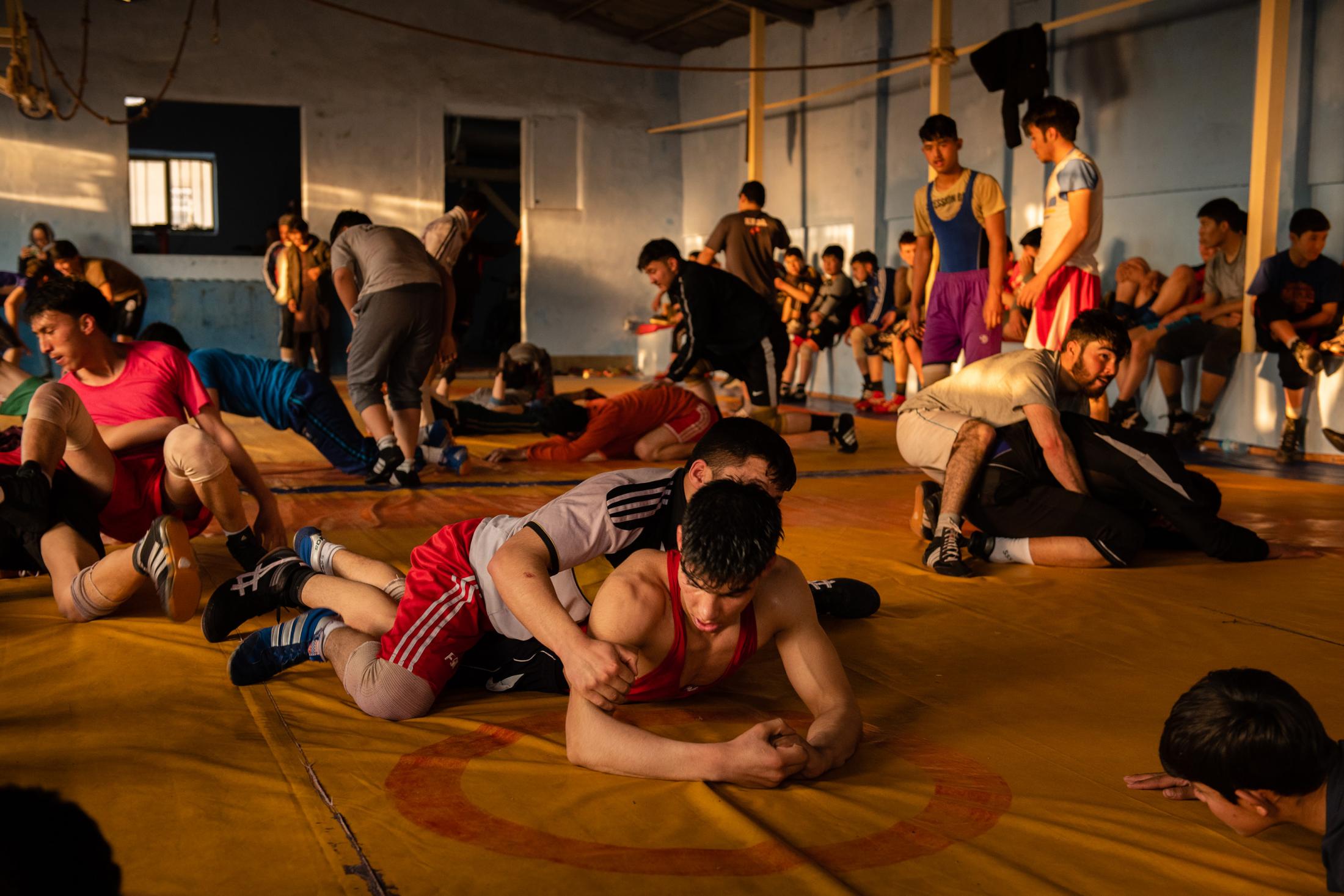 Bombed by ISIS, an Afghan Wrestling Club Is Back: "˜They Can"™t Stop Us"™ - KABUL | AFGHANISTAN | 2/6/19 | Members of Maiwand...
