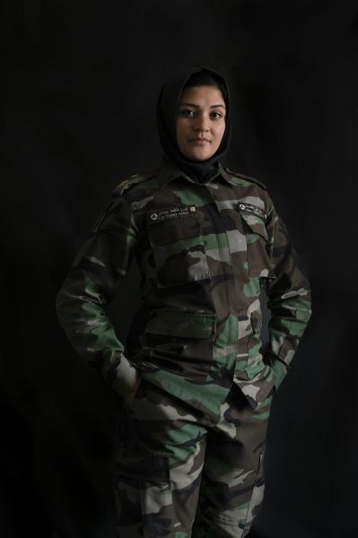 KABUL | AFGHANISTAN | 8/7/17 | Captain Fatema Saadat (28) from Kabul