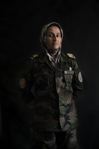 KABUL | AFGHANISTAN | 8/7/17 | Sergent Fatema Saadat (25) from Kabul