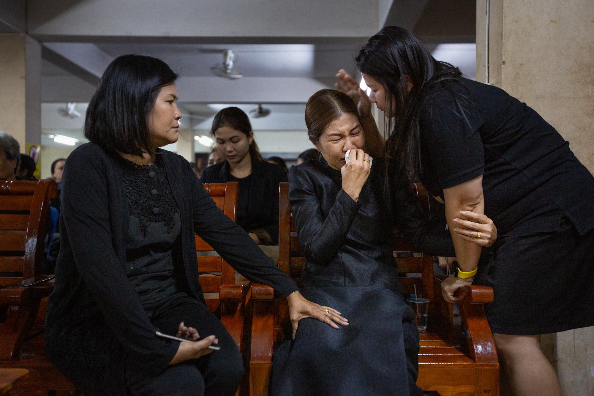 Shooting in Korat, Thailand: The New York Times - The mother of Ratchanon Karnchanamethee, 13, who was...