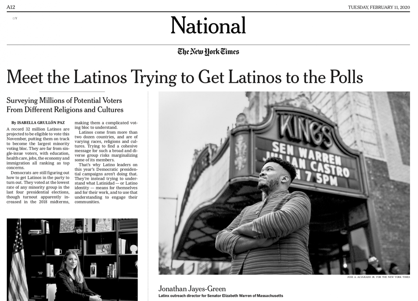 for The New York Times: Meet the Latinos Trying to Get Latinos to the Polls