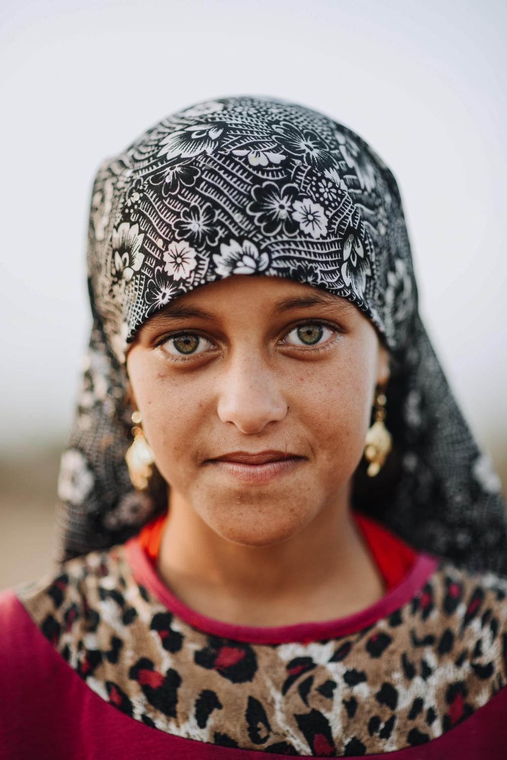 Portraits - Yasmine, an Egyptian girl from the city of Ismailia 2016