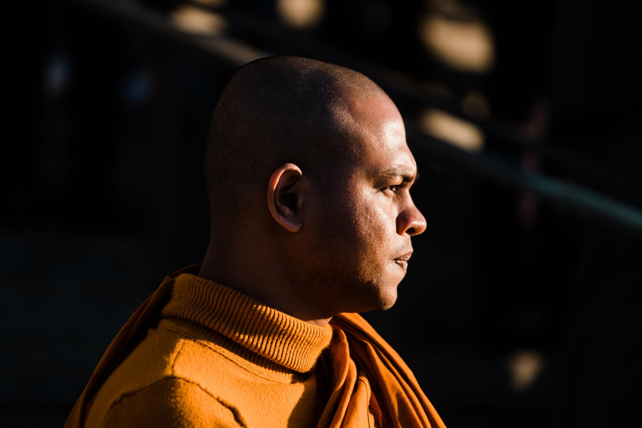 People - Reverend Opathe Siriathan, a Buddist monk from Sri Lanka...