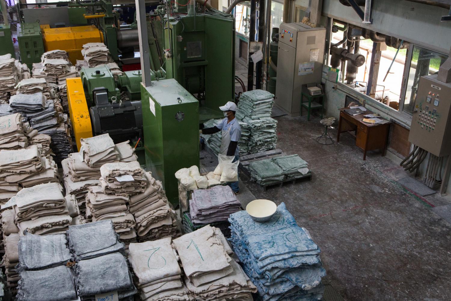 Wilson Tennis Ball Factory For The New York Times by Amanda Mustard