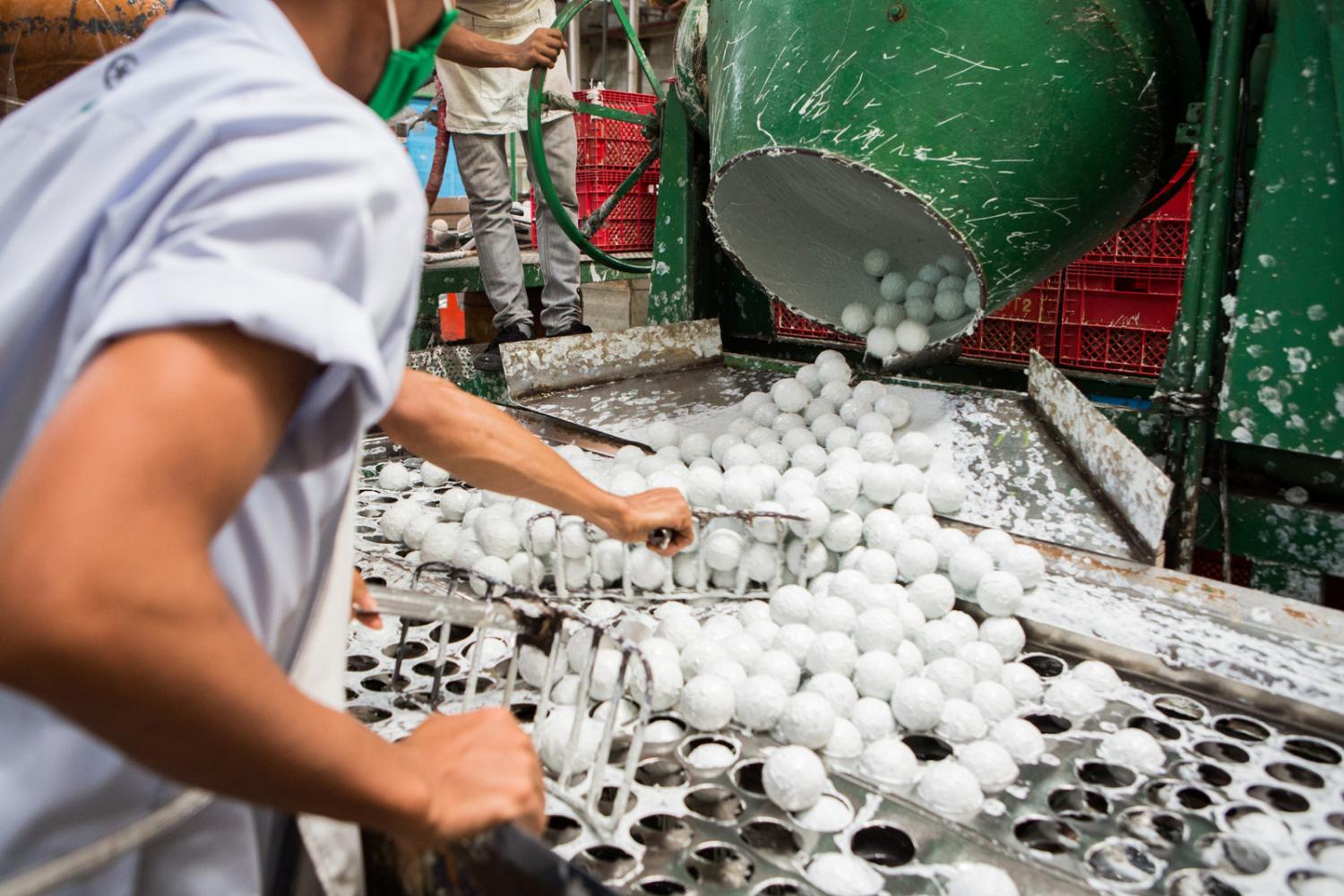 Wilson Tennis Ball Factory For The New York Times by Amanda Mustard