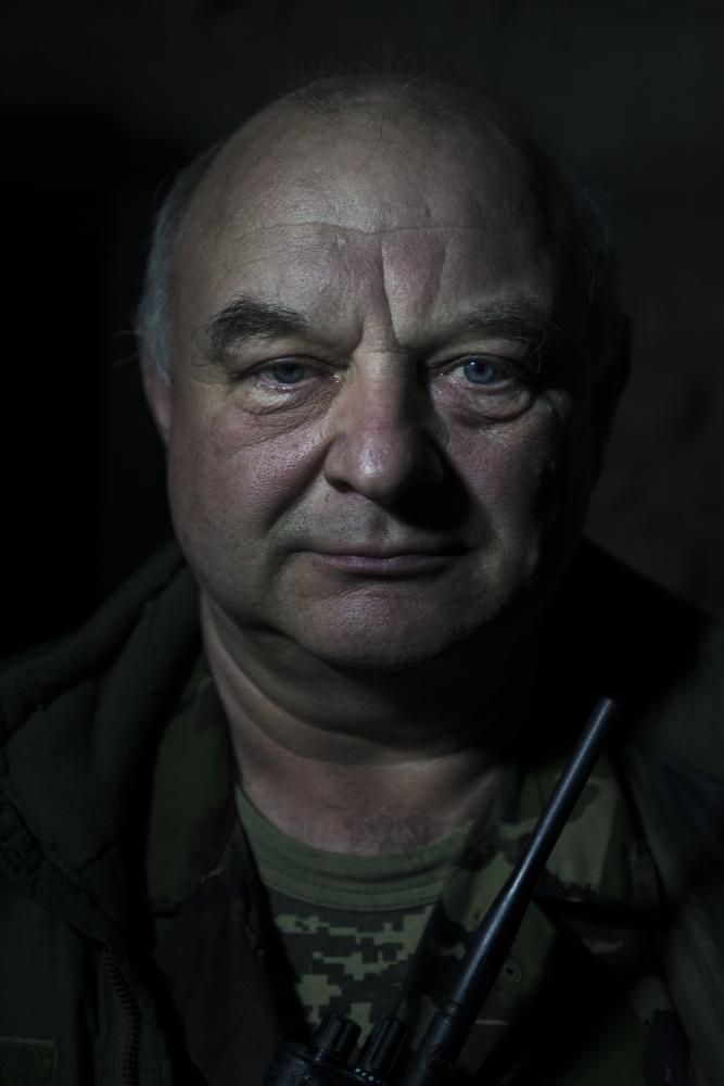 Under fire  - portraits on the front line of the war in Ukraine - 