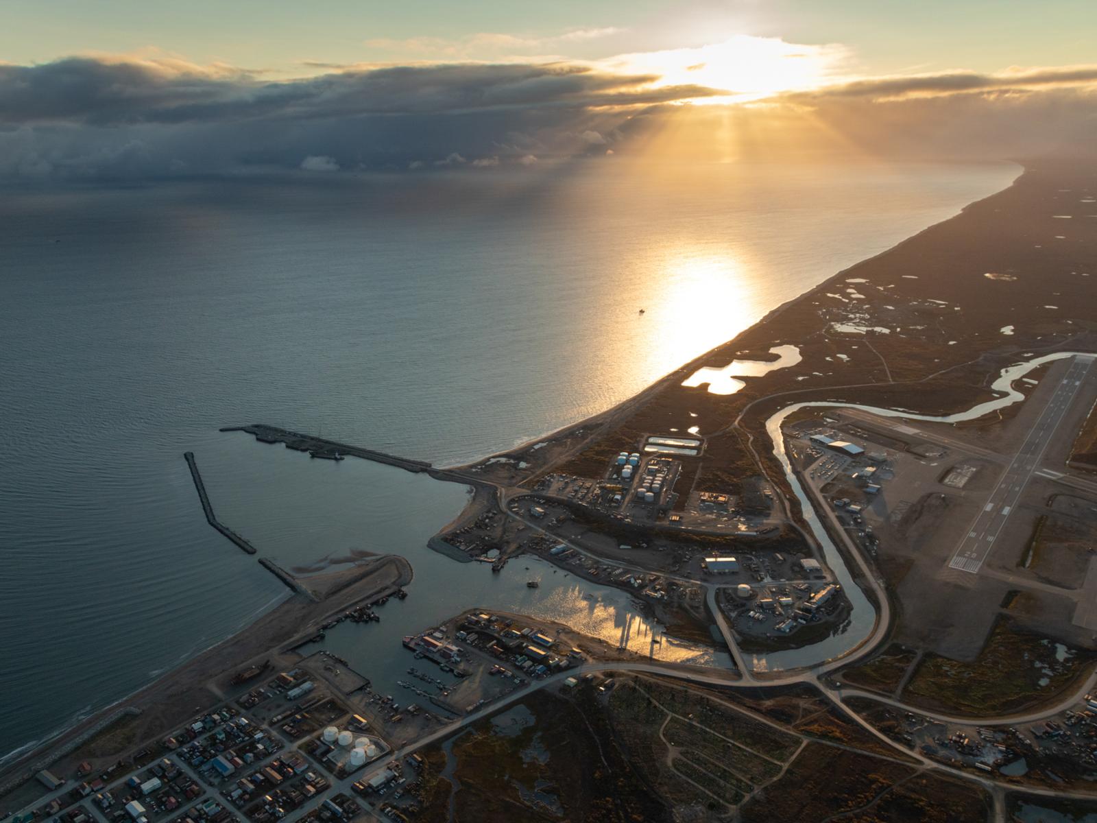 The Port of Nome extends into t...;s northernmost deepwater port.
