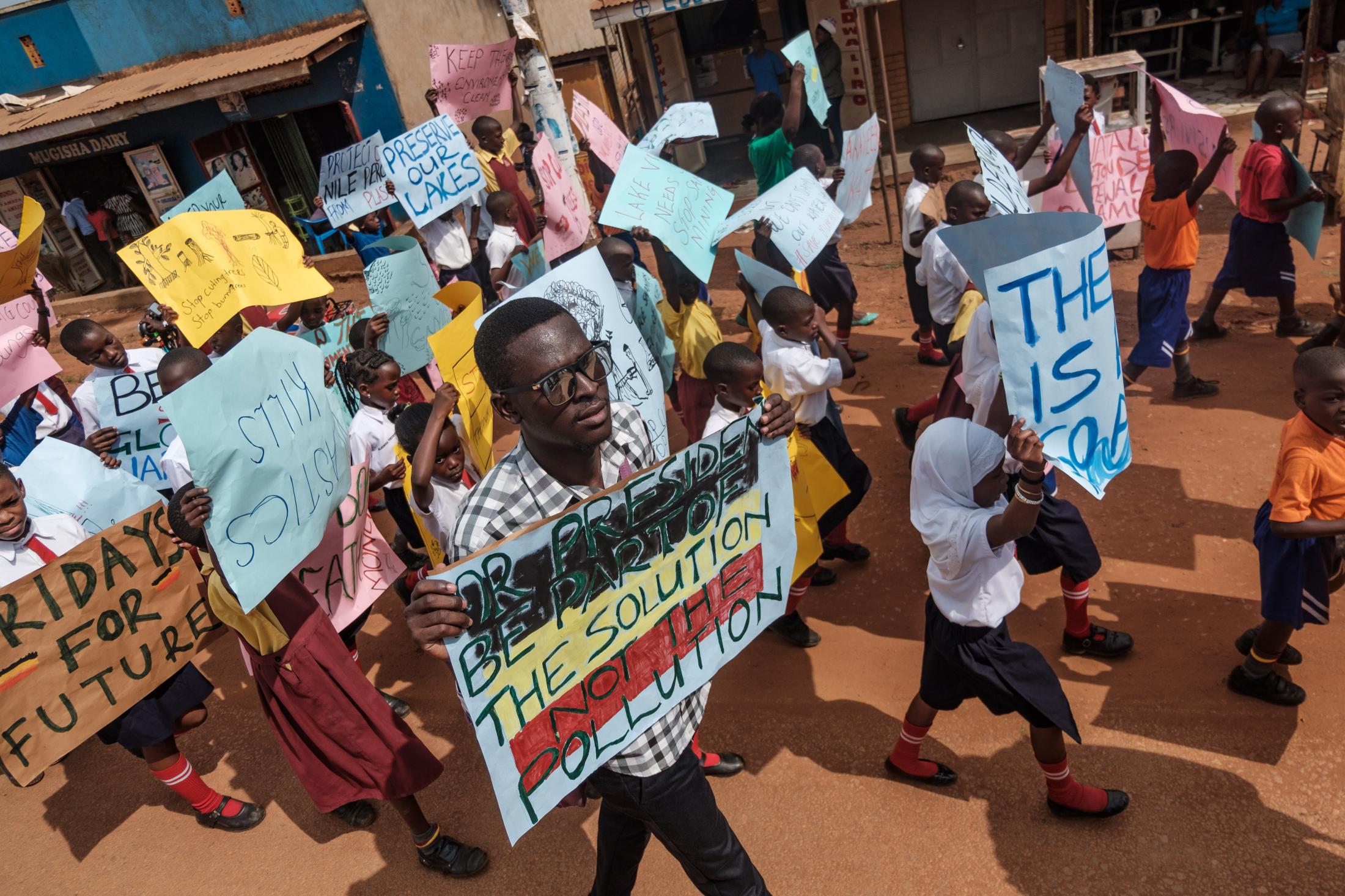 Youth march for #climatestrike 