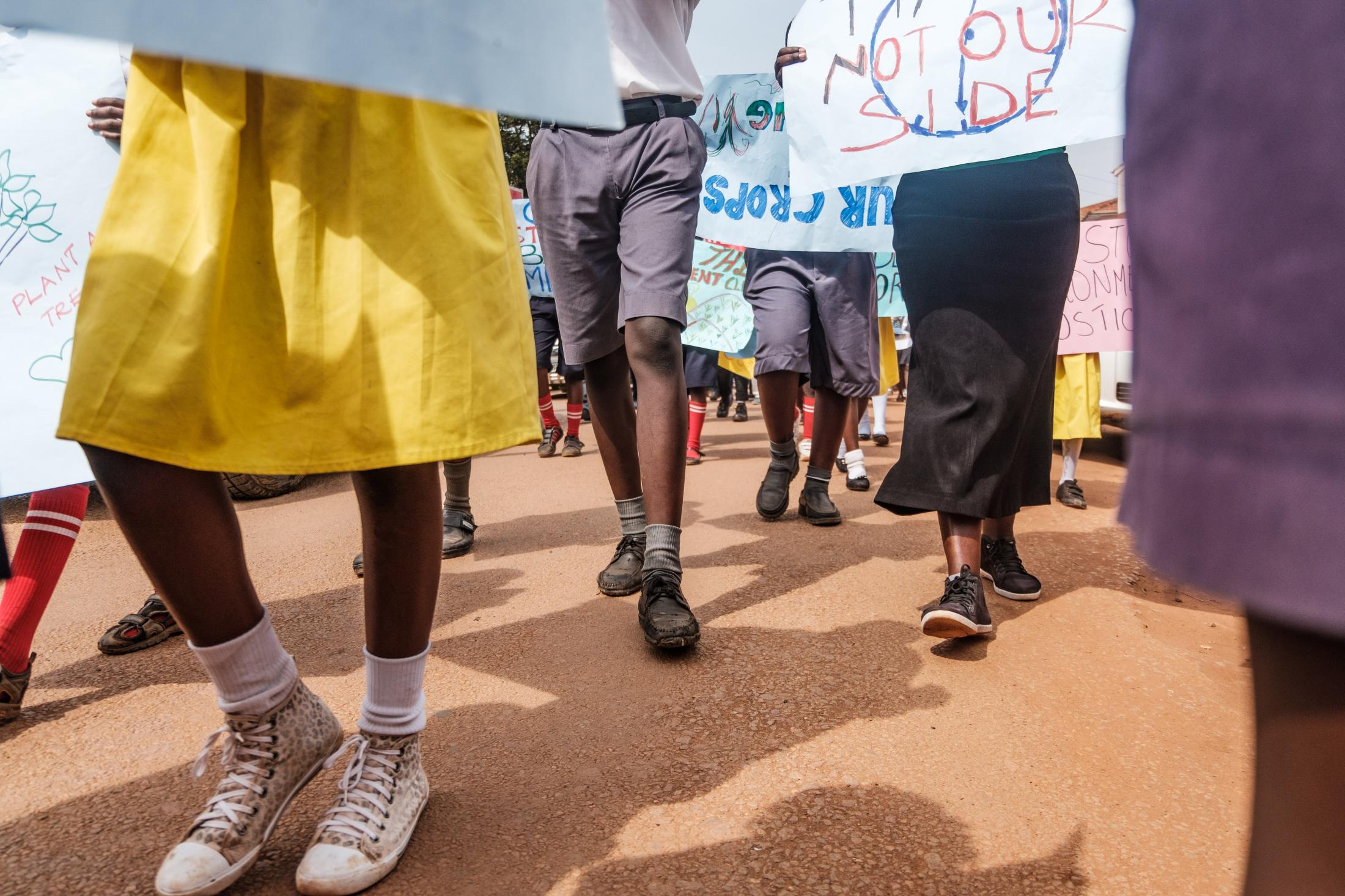 Youth march for #climatestrike 