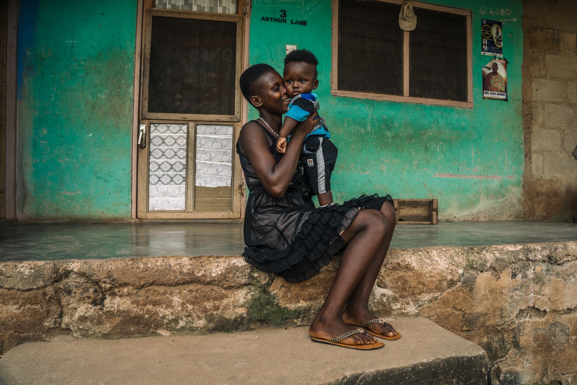 Planned Parenthood in Ghana - When Gifty Anning Agyei, 17, was pregnant, her classmates...