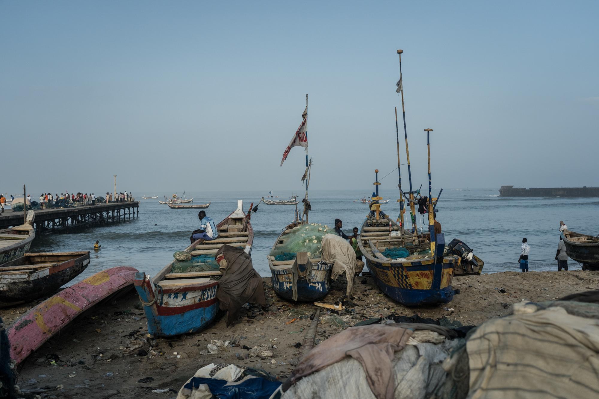 The Battle For Fish - Jamestown, the oldest fishing community in Accra.