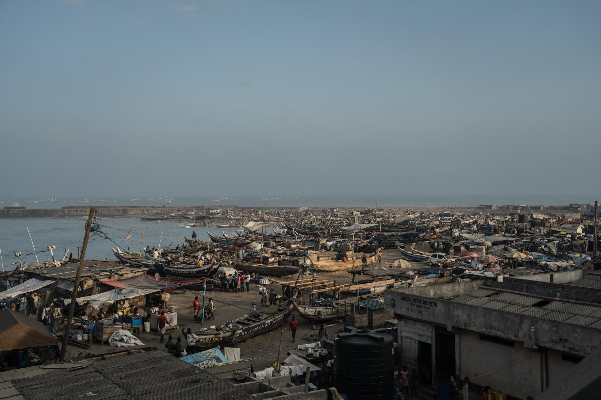 The Battle For Fish - Jamestown fishing community, Accra, Ghana.