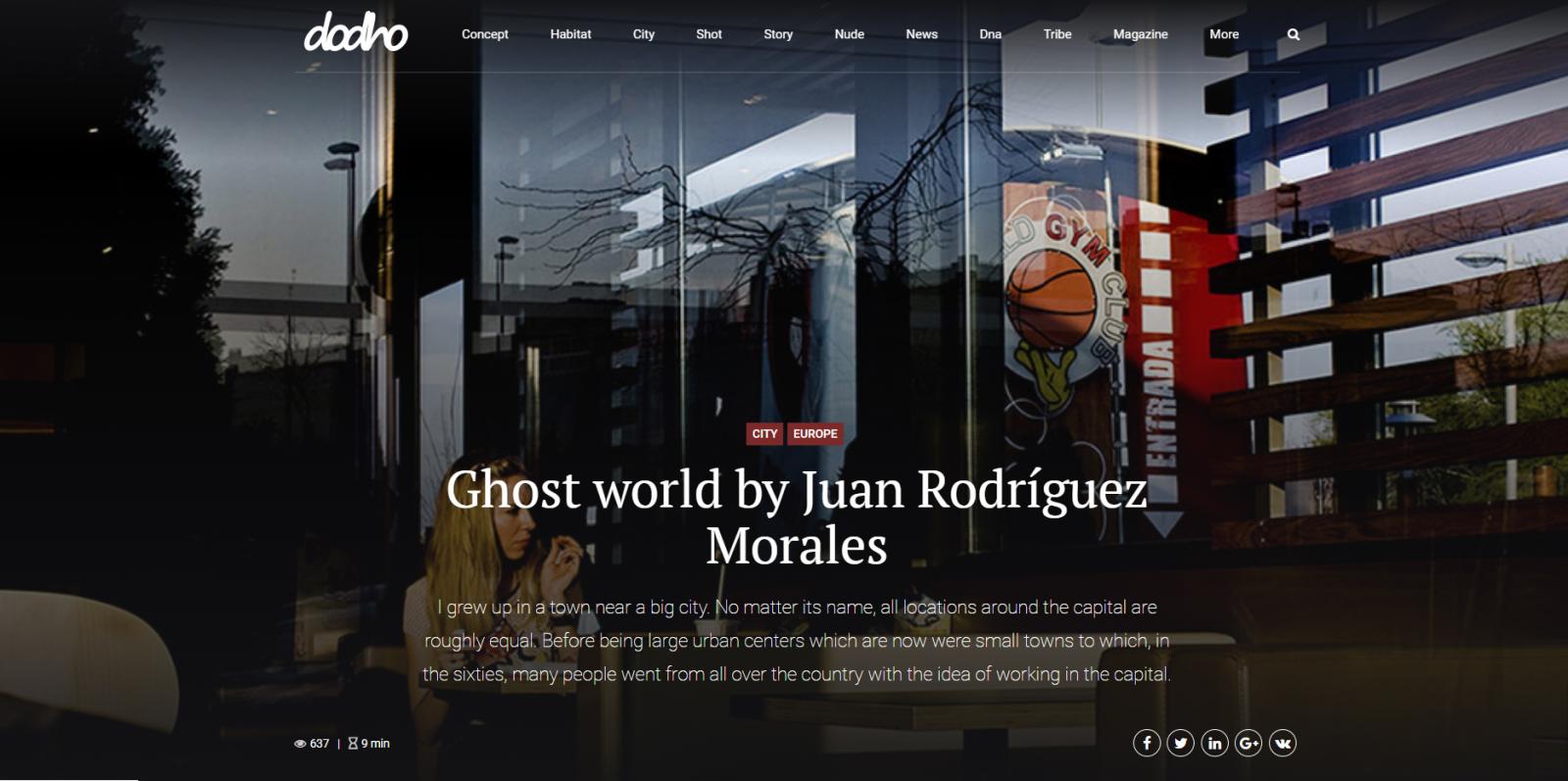 "Ghost World" on Dodho Magazine