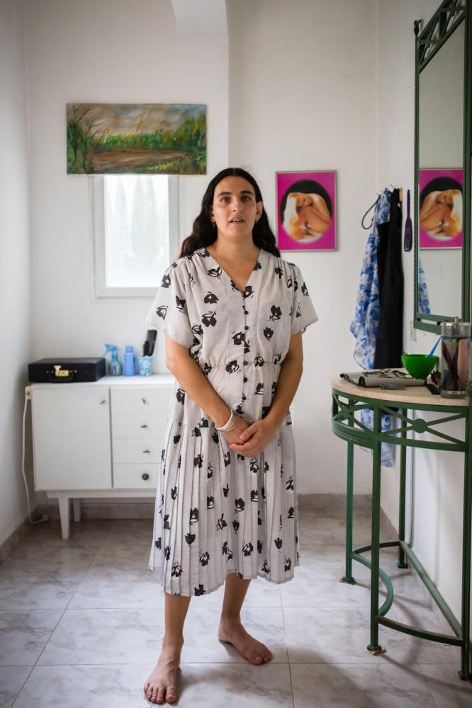 PORTRAITS  -  Transgender woman Gabrielle,  Haifa, Israel