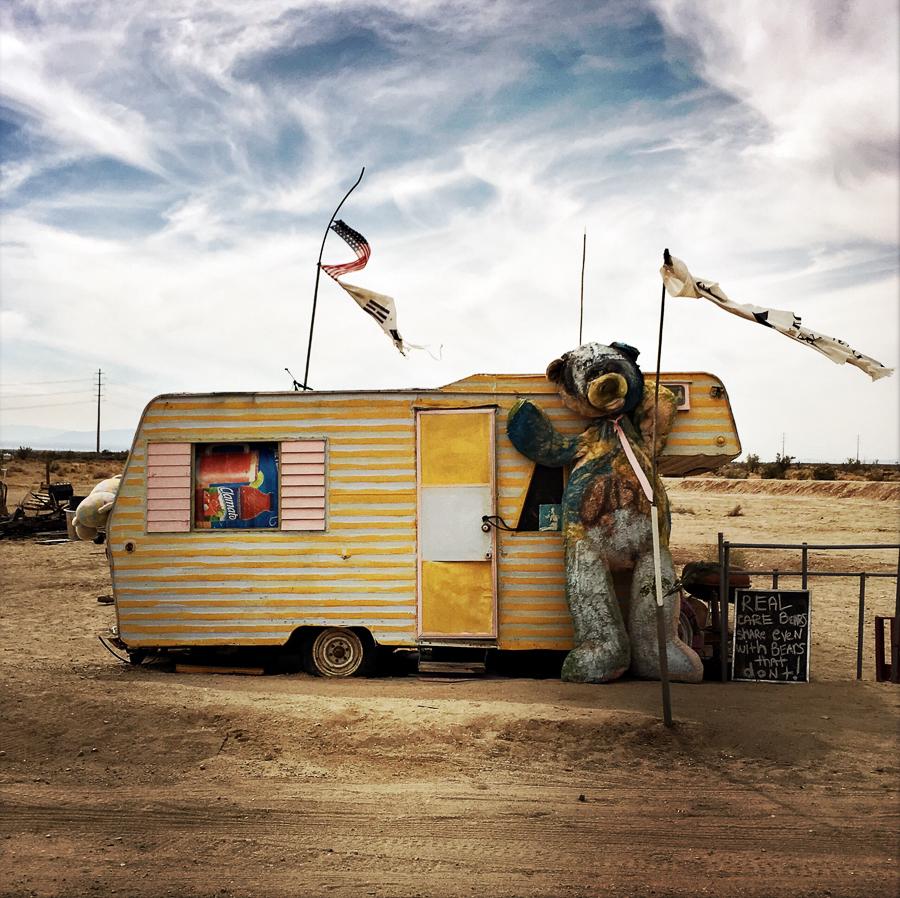 Image from IPhone  - Slab City, California
