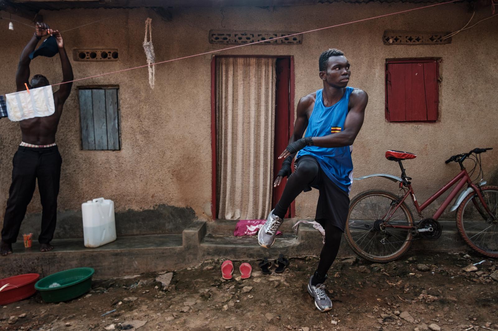 Joshua, 20, is a boxer who has ...ected 48 people in the country.