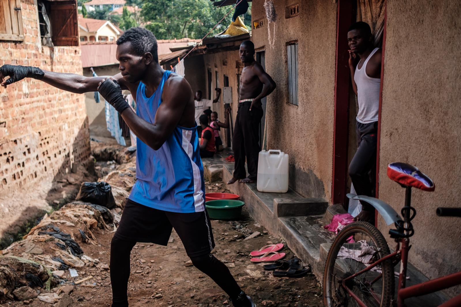 Joshua, 20, is a boxer who has ...ected 48 people in the country.
