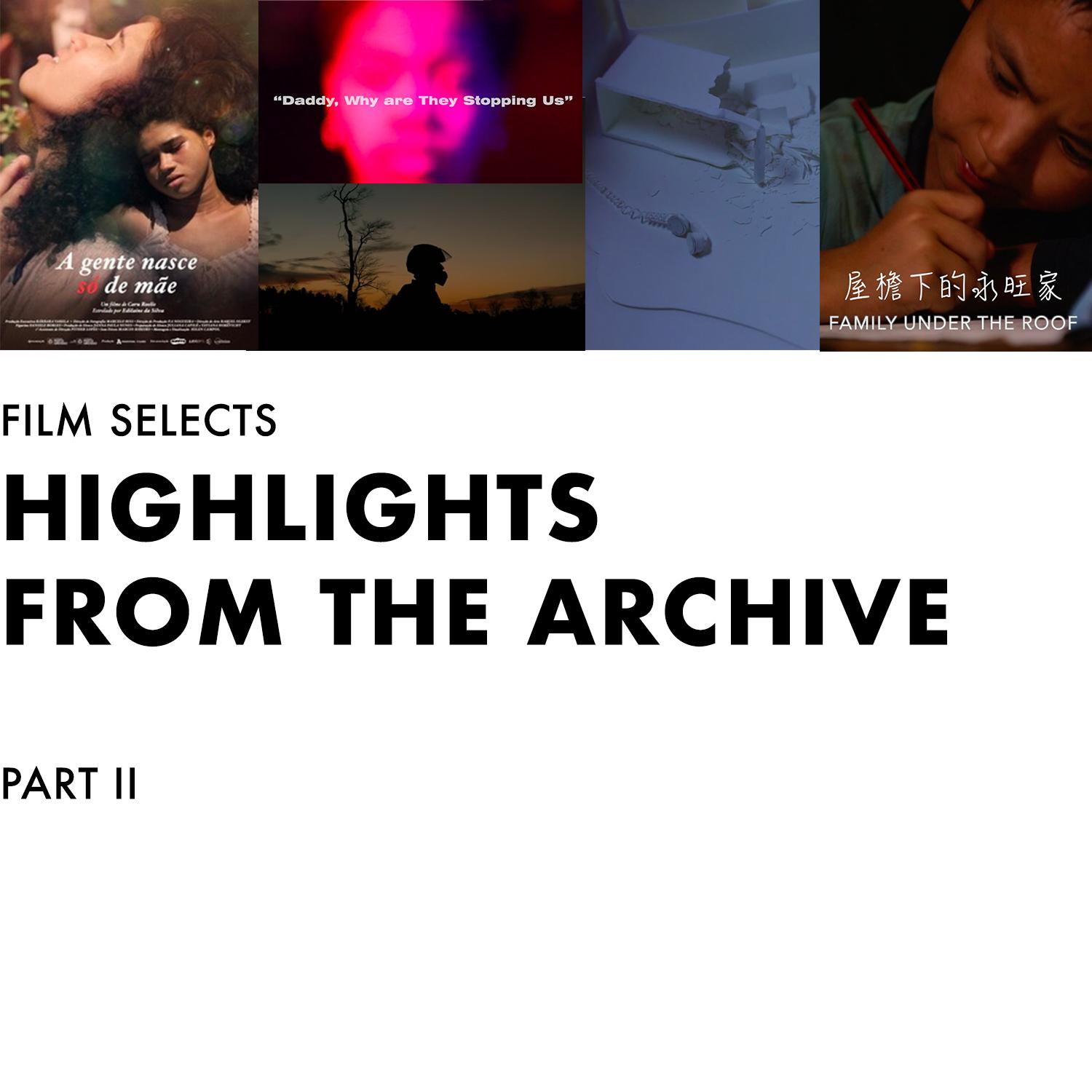 Friday, April 17: Film Selects - 