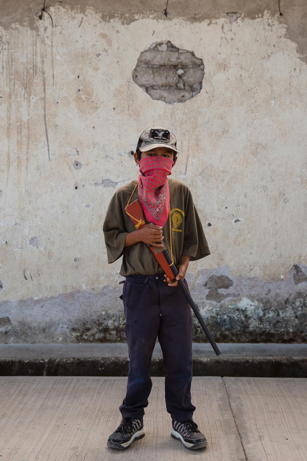Children in Guerrero Take Up Arms - 