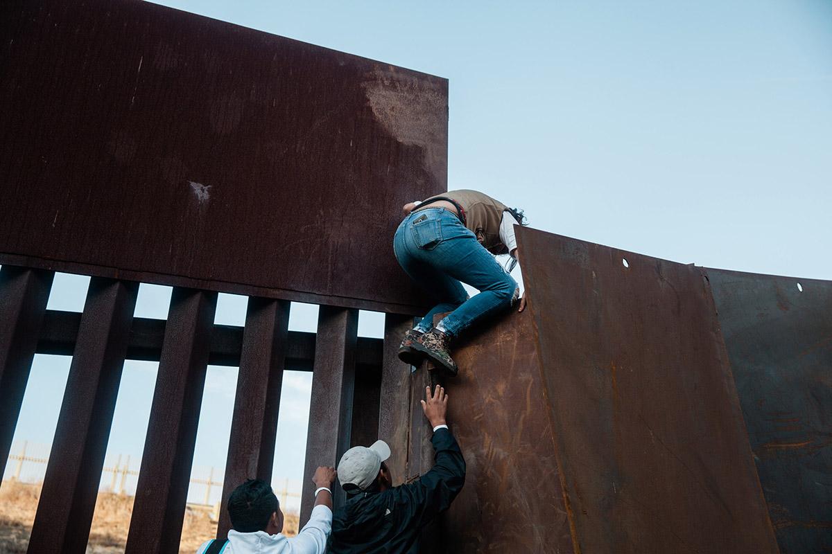Image from Mexico - With growing frustration at the length of the asylum...