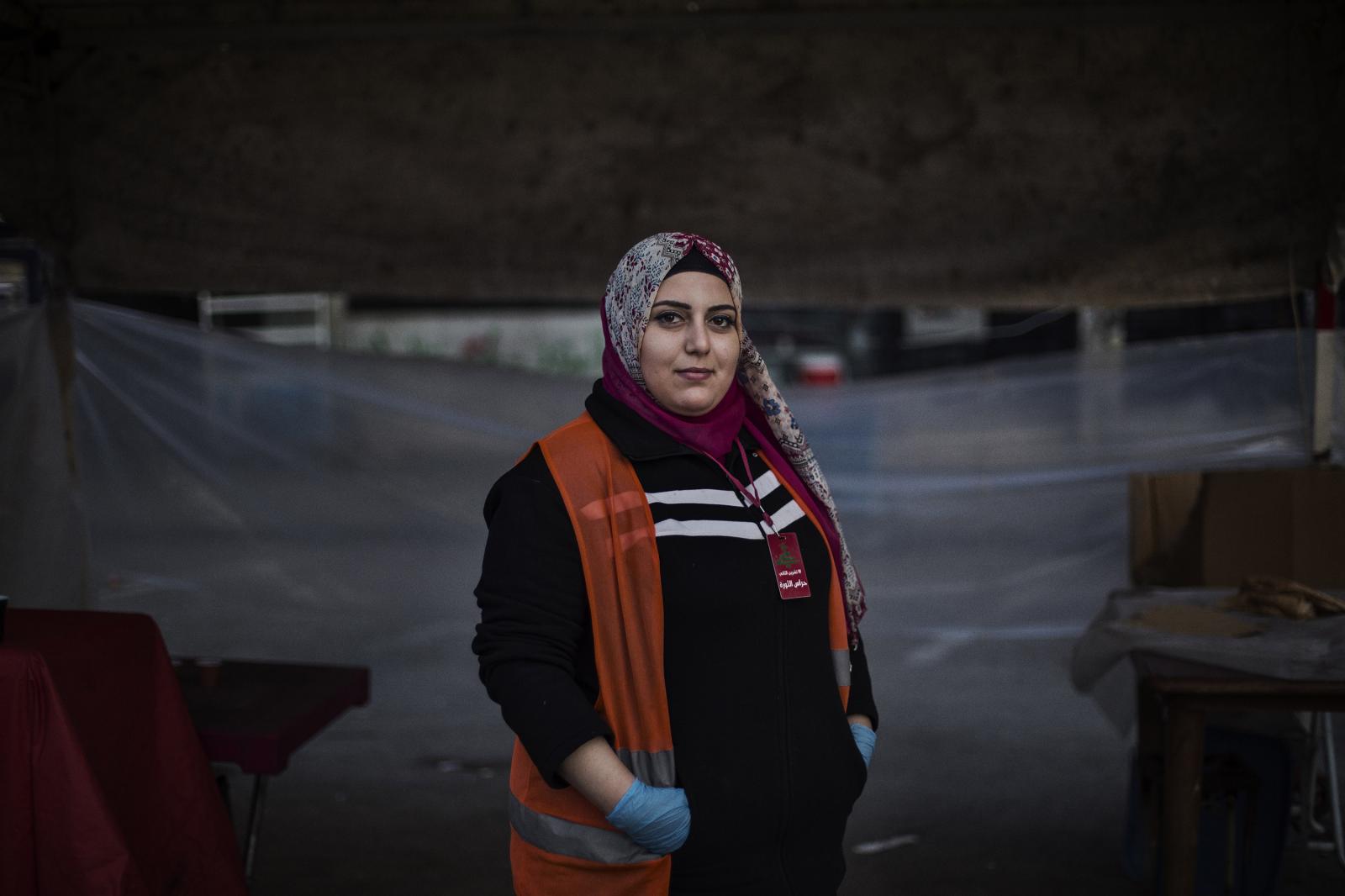 Faces of the Crisis - Dolly Halawani, Revolution kitchen chef. We give out...