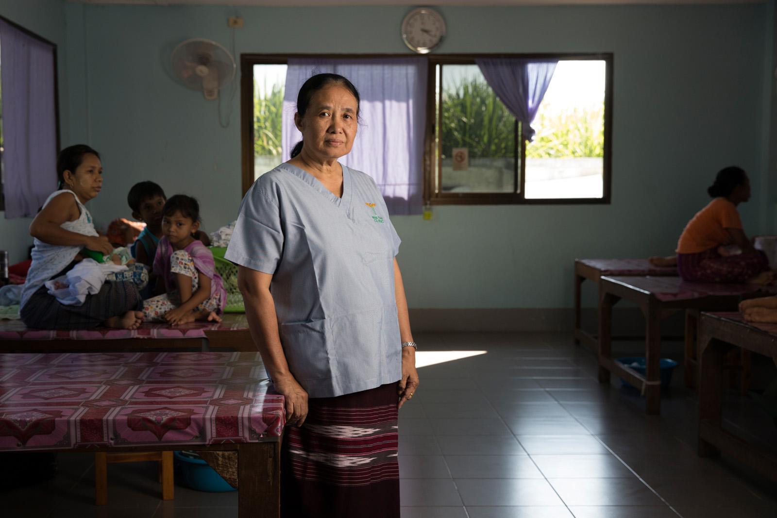 THAI WOMEN HUMAN RIGHTS DEFENDERS -  Dr Cynthia Maung , founder of Mae Tao clinic in Mae Sot,...