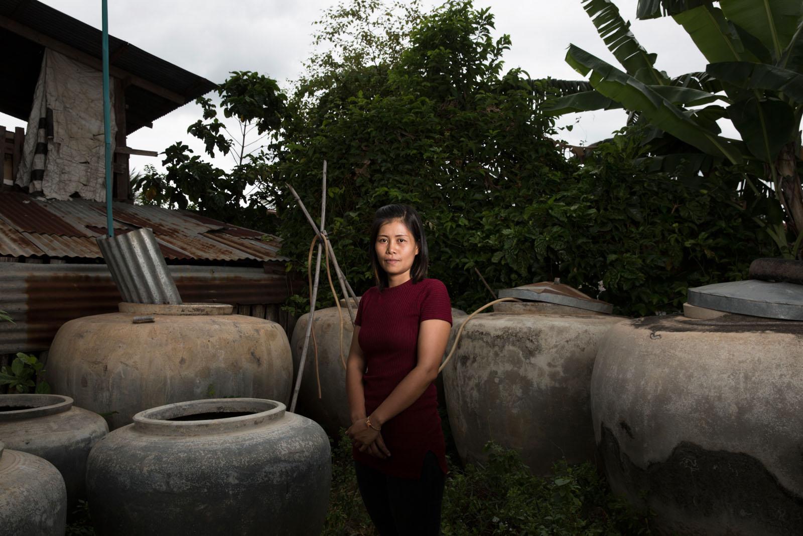 THAI WOMEN HUMAN RIGHTS DEFENDERS -  Narissara Muangklang, a villager who has been arrested...