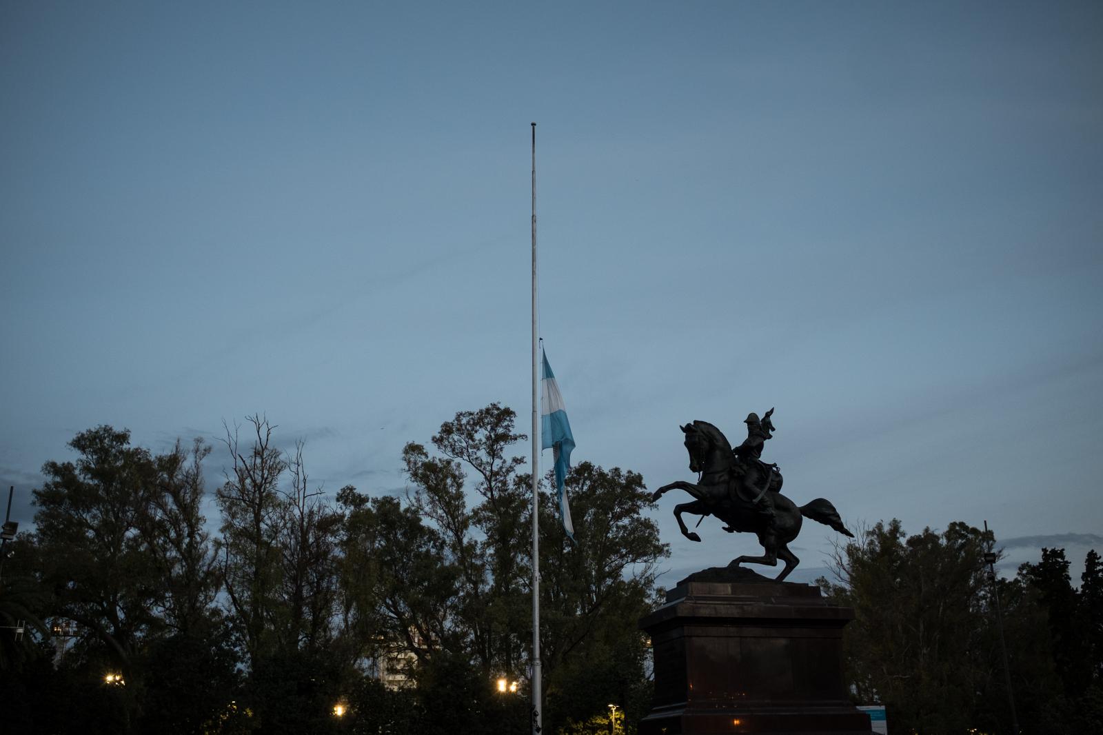Rosario Remembers Victims of New York Attack "“ for the Wall Street Journal - Parque Independencia, Rosario, Argentina, November 1st...