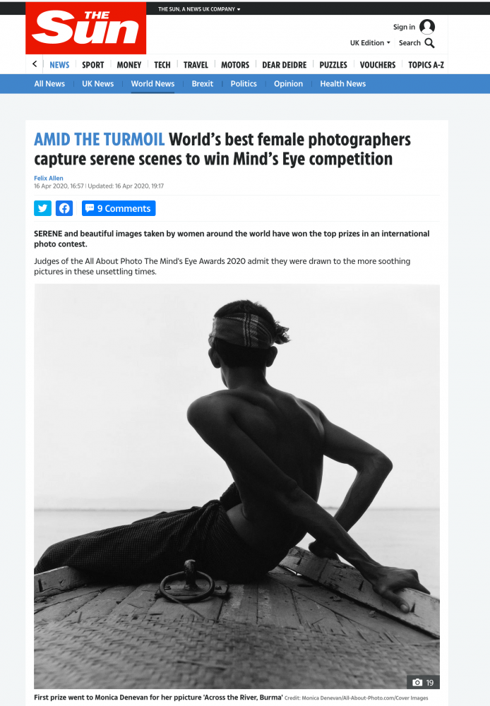All About Photo Awards in The Sun