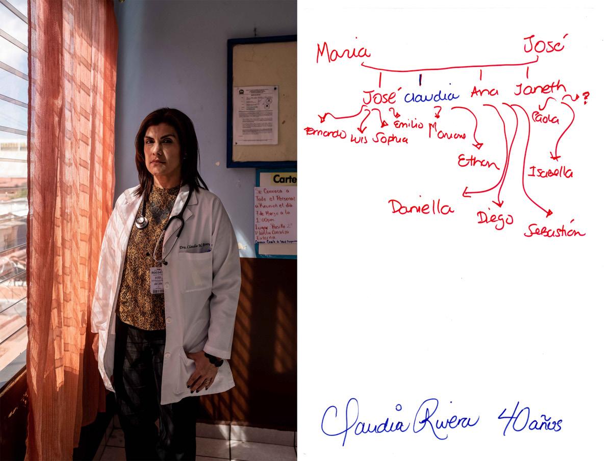  Claudia Rivera, doctor at her work in Santiago de Maria. She is the director of the hospital....
